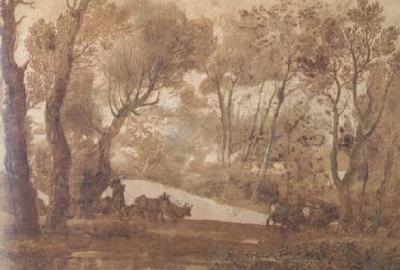 Claude Lorrain Deer-Hunt (mk17) China oil painting art